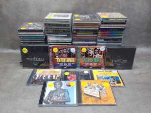 Jazz CDs, including Rounder, Verve, and Original Jazz Classics