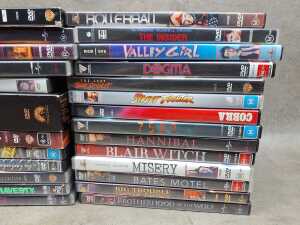 Mostly cult, horror and action DVDs, including imported titles - 2