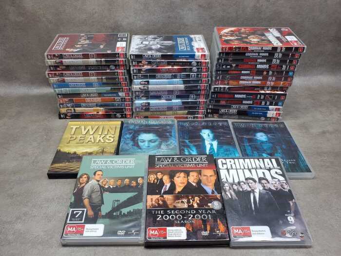 Crime TV show DVDs
