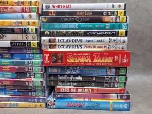 Classic and nostalgia DVDs, together with Criterion Collection 'Kiss Me Deadly' Blu-ray - 2