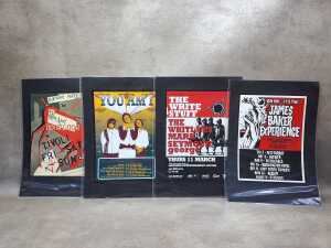 Collection of music-related reproduction posters - 4