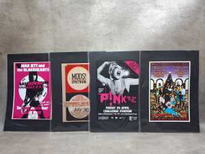 Collection of music-related reproduction posters - 4
