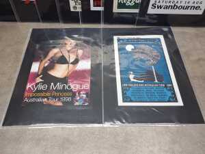 Collection of music-related reproduction posters - 2