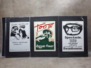 Collection of music-related reproduction posters - 3