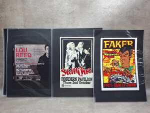Collection of music-related reproduction posters - 4