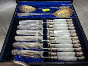 Assorted silver plate, including boxed - 3
