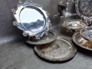 Assorted silver plate and metalware - 3