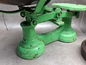 Three sets of antique scales - 2