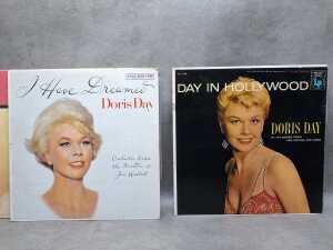 Nine Doris Day vinyl records, including two 10"s - 2