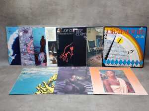 11 vinyl records, mostly Rock and Pop