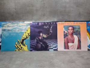 11 vinyl records, mostly Rock and Pop - 2