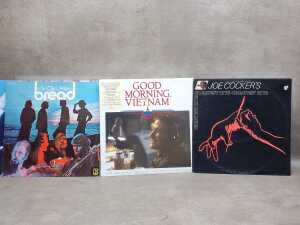 11 vinyl records, mostly Rock and Pop - 4