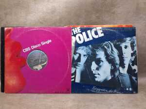 Four vinyl records - 4
