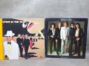 Five Australian Rock vinyl records - 2