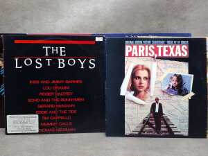 Six soundtrack vinyl records - 2