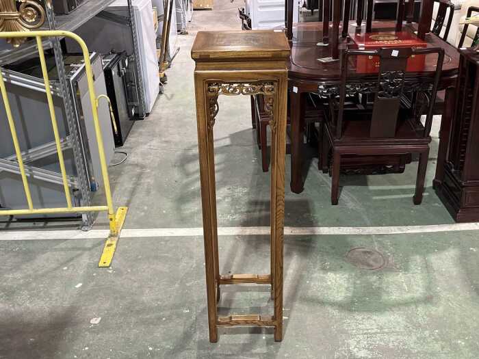 Elm Chinese-style plant stand
