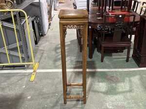 Elm Chinese-style plant stand