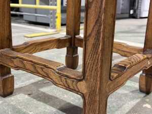 Elm Chinese-style plant stand - 4