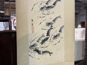 Scroll, after Qi Bai Shi - 3