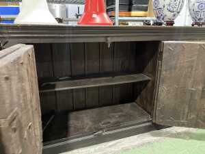 Indian rustic solid sideboard - 3