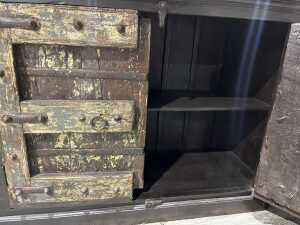 Indian rustic solid sideboard - 4