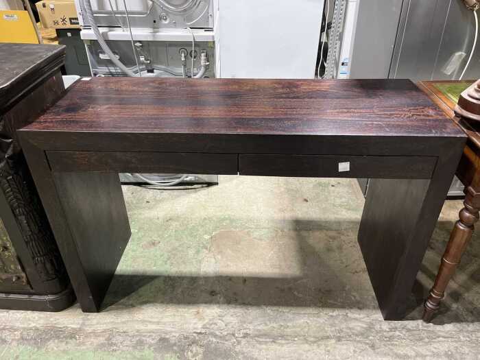 Modern timber console table