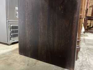 Modern timber console table - 4