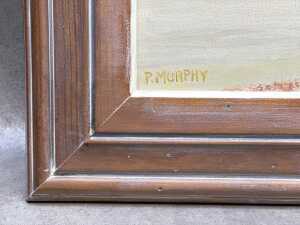 P. Murphy (unknown artist), (Coastal landscape), oil painting on board - 3