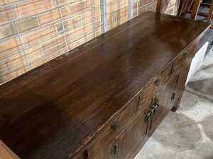 Chinese Qing-style low cabinet - 2