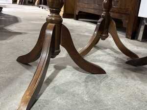 Three pie crust wine tables - 3