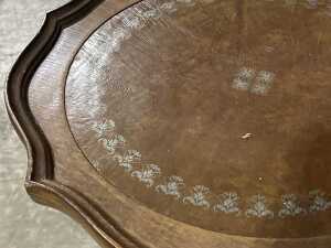 Three pie crust wine tables - 4