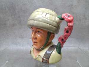 Royal Worcester 'A Hero Comes Home' character jug - 2