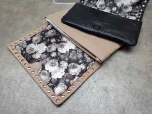 Two designer-style clutch purses - 4