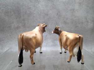 Two Beswick ceramic Jersey cow figures - 4