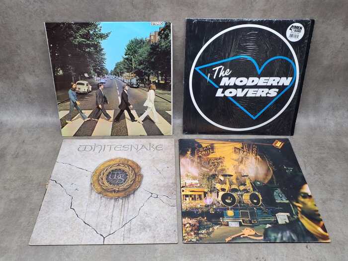 Four classic albums on vinyl