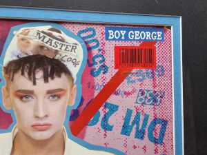 Boy George 'Sold' framed LP cover - 3