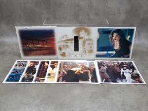 Original Titanic film cell mounted in souvenir pack