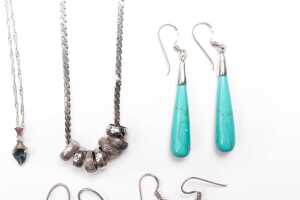 A collection of jewellery in sterling silver - 2