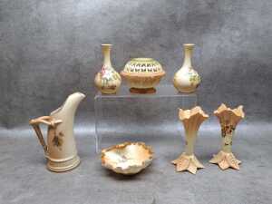 Royal Worcester blushware porcelain