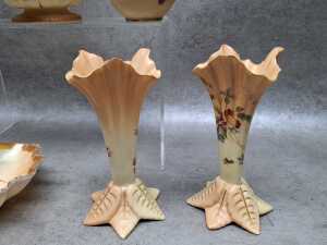 Royal Worcester blushware porcelain - 2