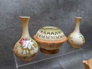 Royal Worcester blushware porcelain - 5