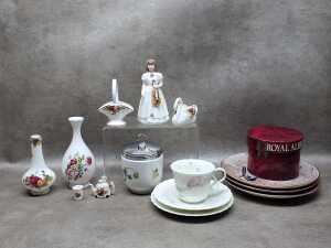 Assorted porcelain, including Royal Doulton 'First Performance' figure