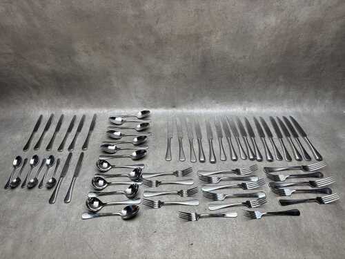 Table Kraft cutlery setting for eight