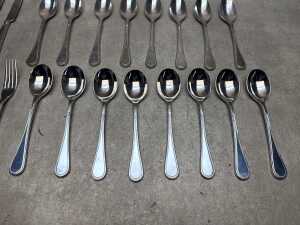 Royal Doulton Elegance part cutlery set - 5
