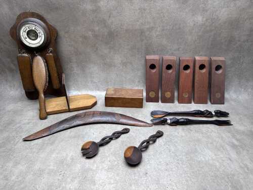 Vintage timber items