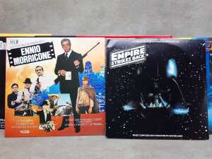 Eight soundtrack vinyl records - 2