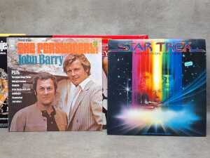 Eight soundtrack vinyl records - 3