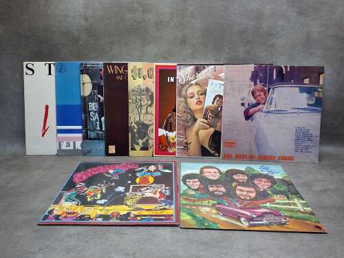 10 Australian Rock vinyl records