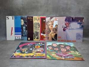 10 Australian Rock vinyl records