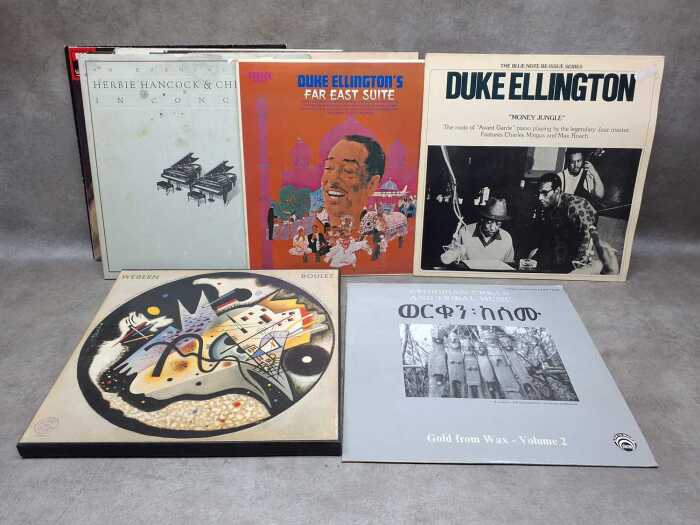 Classical, Jazz and Folk vinyl records